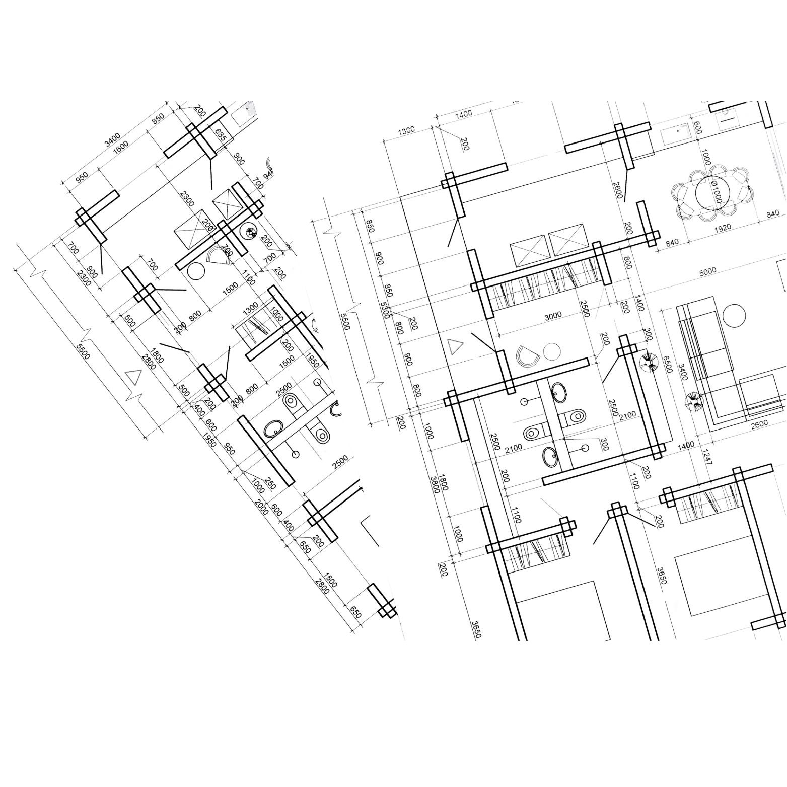 service background shape